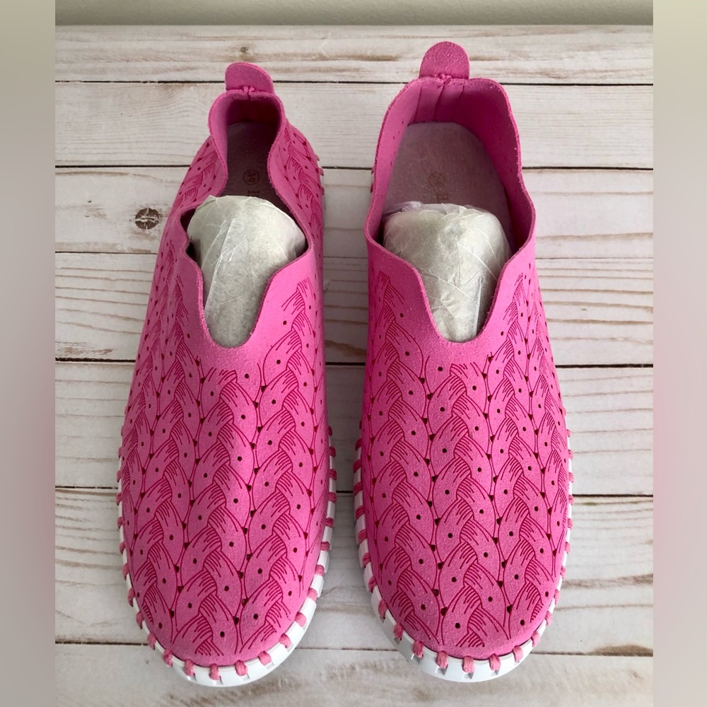 $114 ILSE JACOBSEN Tulip 139 Sneakers in Rose Violet Pink EU 39 EUC
